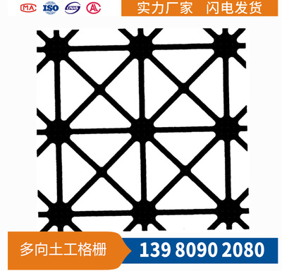 多向拉伸土工格栅