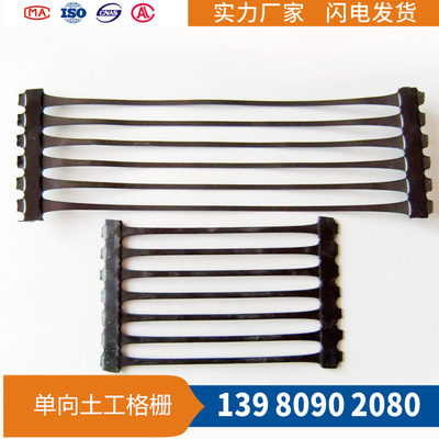 聚丙烯(PP )单向拉伸塑料土工格栅