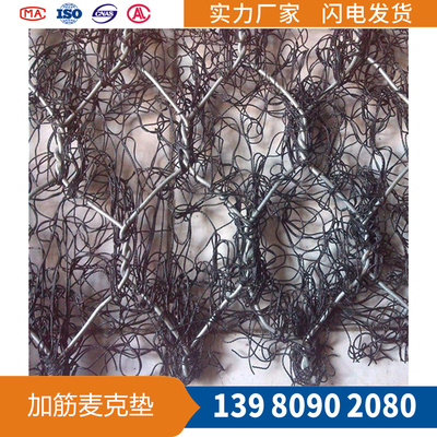 镀锌 镀高尔凡加筋麦克网垫