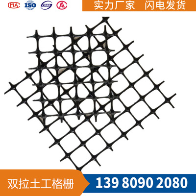 双向拉伸塑料土工格栅